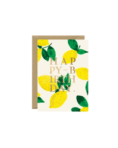 Lemon - Birthday Greeting card