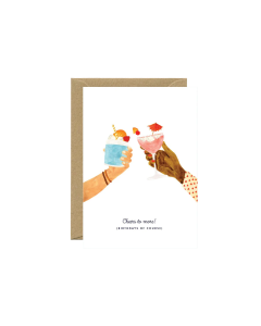 Cheers to more - Birthday card