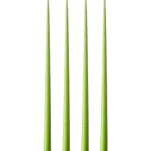 Diner Candle Tall Apple Green  #35
