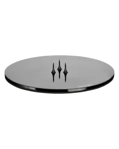 Cone Plate Medium Shiny Black
