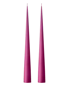 Cone Candle Tall Fuchsia #34
