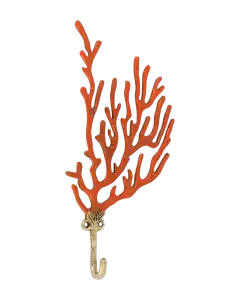 Ariel Coral Wandhaak Goud