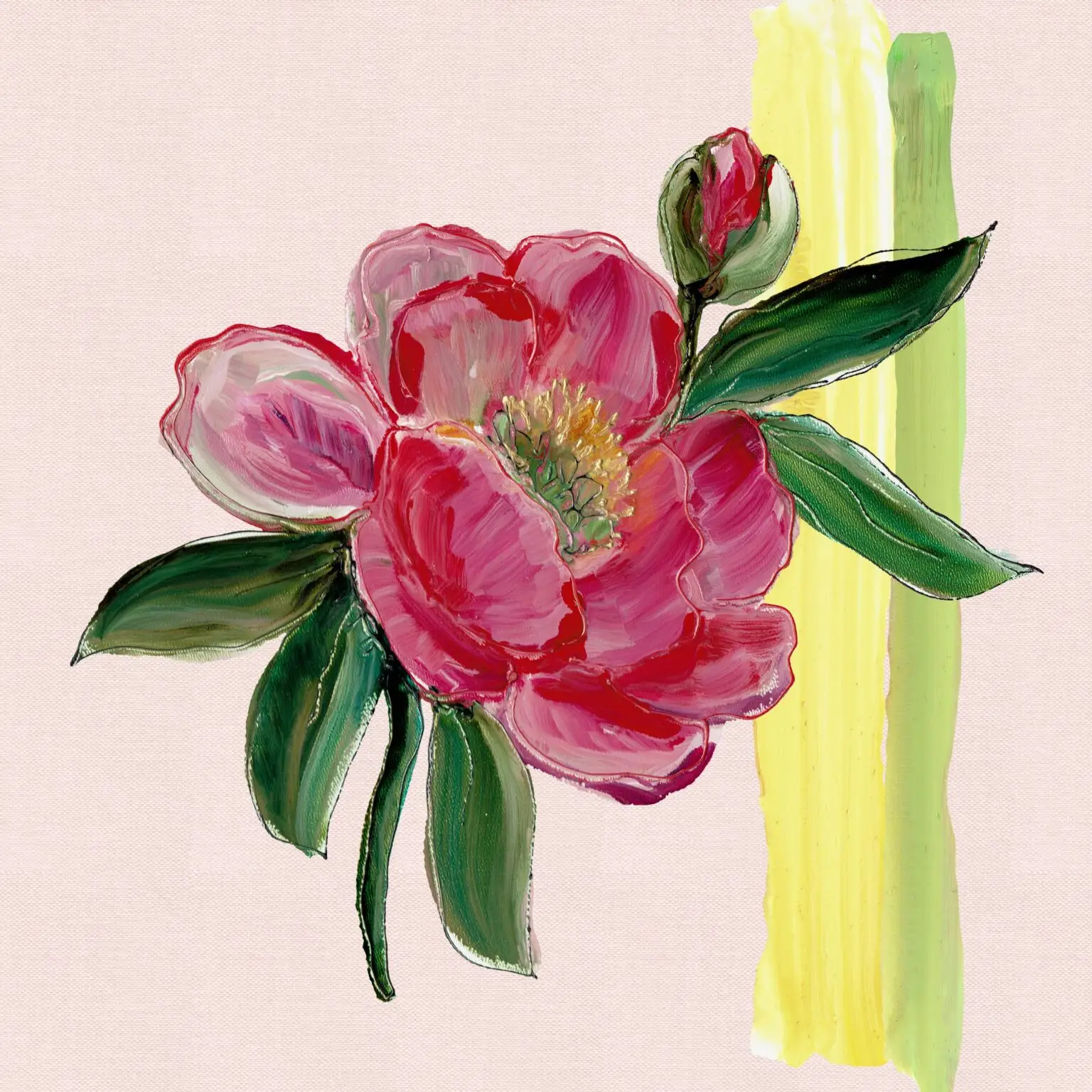 Servettenset: 4 stuks Roze - Afbeelding 6